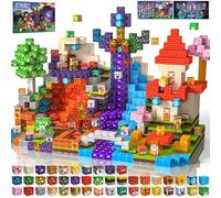 Construction Magnetique Enfant 150 pièces 2CM Magnetic Blocks 3+ Jeux Aimants, Bloc de Cube Magnétique de pour Garçon et Fille, Jouet Créatif Montessori pour Enfants 3 4 5 6 7 8 9 10 11 12 Ans Jeu