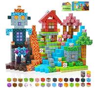 Construction Magnetique Enfant 150 pièces Magnetic Blocks 3+ Jeux Aimants, Bloc de Cube Magnétique de pour Garçon et Fille