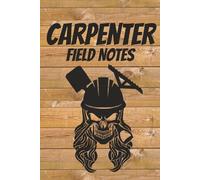 Construction Notebook: Rugged Blank Lined Paper Journal for Construction Workers, Tradesmen, Foremen and More: Perfect for Foremen, Tradesmen, ... Work | 100 Pages | 6 x 9 Inches Matte Cover