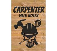 Construction Notebook: Rugged Blank Lined Paper Journal for Construction Workers, Tradesmen, Foremen and More: Perfect for Foremen, Tradesmen, ... Work | 100 Pages | 6 x 9 Inches Matte Cover
