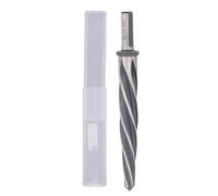 Construction Reamer 6542 and M2 High Speed Steel, 3/4 Inch Round Shank 5 Flutes Spiral Maintenance Reamer, Taper Bridge Reamer Bit for Metal Plastic Alloy Aluminum with
