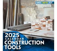 Construction Tools 2025: Plan Ahead with 18 Months of Heavy-Duty Tools Imagery, Designed to Keep Your Projects on Track