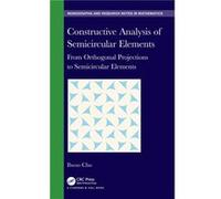 Constructive Analysis of Semicircular Elements by Cho & Ilwoo Saint Ambrose University & Iowa Cho Ilwoo Saint Ambrose University Iowa (Auteur)
