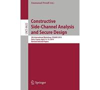 Constructive Side-Channel Analysis And Secure Design