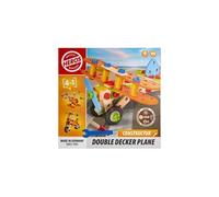 Heros Jeu de construction en bois Constructor Biplan 4-en-1 90 pièces Hêtre FSC