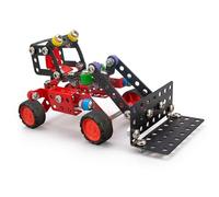 Constructor Kramy - Jeu de Construction Métallique 193 Pièces - Véhicules à Monter pour Enfants dès 8 Ans