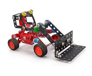 Constructor Kramy - Jeu de Construction Métallique 193 Pièces - Véhicules à Monter pour Enfants dès 8 Ans