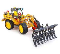 Constructor Pro Scratch - Jeu de Construction Métallique - 813 Pièces - Véhicule de Chantier XXL à Assembler - Coffret Expert dès 8 Ans