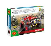 Constructor Ranger Black Spider - Jeu de Construction Métallique 354 Pièces - 4x4 Tout-Terrain à Monter pour Enfants dès 8 Ans
