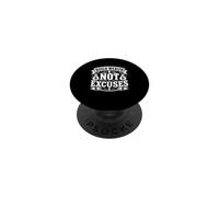 Construire de la Richesse et Non Pas Excuser la Motivation de l'argent PopSockets PopGrip Adhésif
