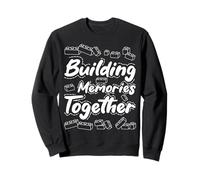 Construire des Souvenirs Ensemble Bloc de Construction Brique Builder Sweatshirt