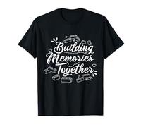 Construire des Souvenirs Ensemble Bloc de Construction de Briques T-Shirt