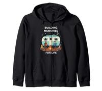 Construire des Souvenirs pour la Vie Camping en Plein air Sweat à Capuche