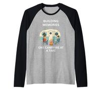 Construire des Souvenirs Un feu de Camp à la Fois Manche Raglan