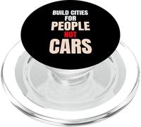 Construire des Villes pour Les Humains et Non Les Voitures Planification Urbaine PopSockets PopGrip pour MagSafe