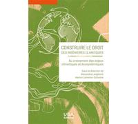 Construire le droit des ingénieries climatiques Alexandra Langlais (Auteur), Marion Lemoine-Schonne (Auteur)