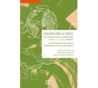 Construire le droit des ingénieries climatiques: Au croisement des enjeux climatiques et écosystémiques
