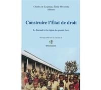 Construire l'État de droit – Le Burundi et la région des Grands Lacs