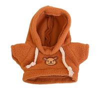 Construire un vêtement d'ours - robes de jouet de dessin animé, collectionnez-les petites robes à capuche, chemise d'animal pièces de 7,87 à 9,84 pouces
