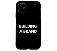 Construire Une Marque Bold Minimal Creator Typographie Coque pour iPhone 11