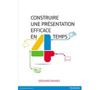 CONSTRUIRE UNE PRESENTATION EFFICACE EN QUATRE TEMPS