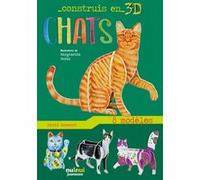 Construis en 3D - Chats David Hawcock (Auteur), Margherita Borin (Illustration)