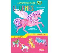 Construis en 3D - Licornes