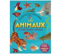 Collectif – Construis et découvre les animaux et leurs milieux naturels– Coffret 64 p. + 3 maquettes