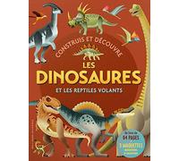 Collectif – Construis et découvre les dinosaures et les reptiles volants – 3 maquettes motorisées
