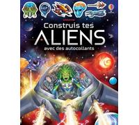 Construis tes aliens avec des autocollants - Simon Tudhope - Usborne - broché - Document jeunesse