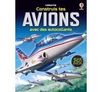 Simon Tudhope – Construis tes avions avec des autocollants – Dès 5 ans – Broché