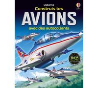 Simon Tudhope – Construis tes avions avec des autocollants – Dès 5 ans – Broché
