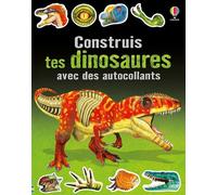 Simon Tudhope – Construis tes dinosaures avec des autocollants – broché