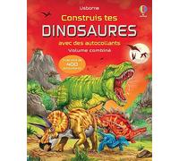 Construis tes dinosaures avec des autocollants - Volume combiné