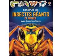 Construis tes Insectes géants et autres avec des autocollants - Dès 5 ans