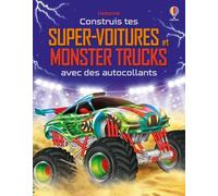 Simon Tudhope – Construis tes super-voitures et monster trucks – Autocollants – Broché