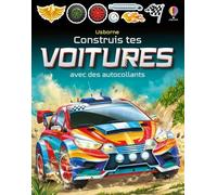 Simon Tudhope – Construis tes voitures avec des autocollants – Dès 5 ans – Broché