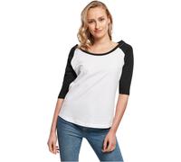 Construisez Votre Marque Femmes T-Shirt Raglan 3/4 Contrasté 2 Tons