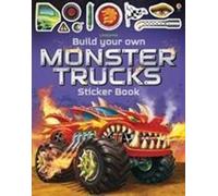 Construisez votre propre livre d'autocollants Monster Trucks