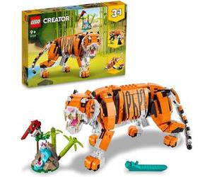 Construisez votre propre majestueux tigre avec le set LEGO Creator 31129