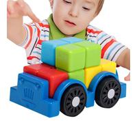 Construisez Votre Propre Voiture - Ensemble de modèles de véhicules avec Briques de Construction pour | Jouet de Construction éducatif préscolaire | Cadeau de Pâques pour l'anniversaire des