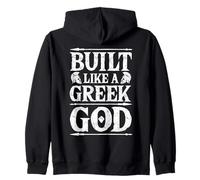 Construit comme Un Dieu Grec, la Grèce Antique, Design de la mythologie Grecque Sweat à Capuche