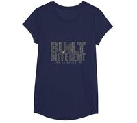Construit différemment : I Got That Dog in Me T-Shirt, Fille, Bleu Marine, M