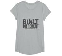 Construit différemment : I Got That Dog in Me T-Shirt, Fille, Gris Chiné, M