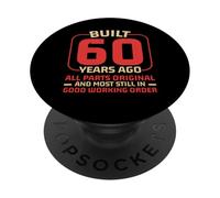 Construit il y a 60 Ans, Joyeux 60e Anniversaire PopSockets PopGrip Adhésif