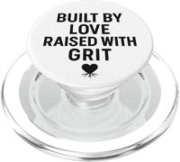 Construit par amour, élevé avec brio. Lien de famille vintage. PopSockets PopGrip pour MagSafe
