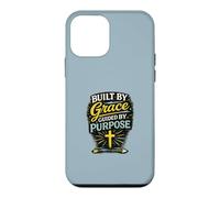 Construit par Grace Guided by Purpose Christian Faith Design Coque pour iPhone 12 Mini