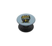 Construit par Grace Guided by Purpose Christian Faith Design PopSockets PopGrip Adhésif