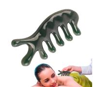 Construit Pour Durer : Méticuleusement Fabriqué À Partir D'un Excellent Matériau ABS, Ce Peigne De Massage duCuir Chevelu Présente Une Conception À Dents Larges Et Un Savoir-faire Traditionnel Fait À