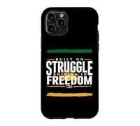 Construit sur la Lutte et la liberté, l'indépendance Heureuse jamaïcaine Coque pour iPhone 11 Pro